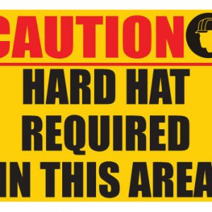 Hard Hat Requied In This Area